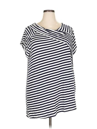 Pre-owned Suzanne Betro Short Sleeve T-shirt In Black