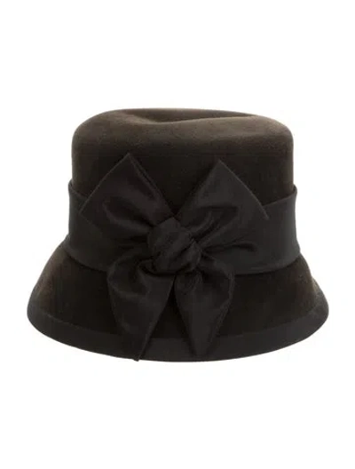Pre-owned Suzanne Bucket Fedora In Brown
