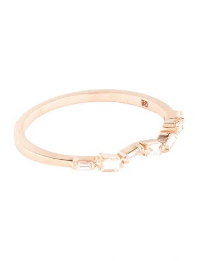 Pre-owned Suzanne Kalan 18k Diamond Band In Multi