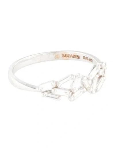 Pre-owned Suzanne Kalan 18k Diamond Band In Multi
