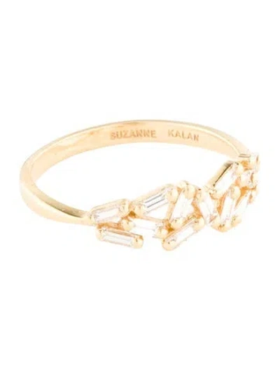 Pre-owned Suzanne Kalan 18k Diamond Band In Multi