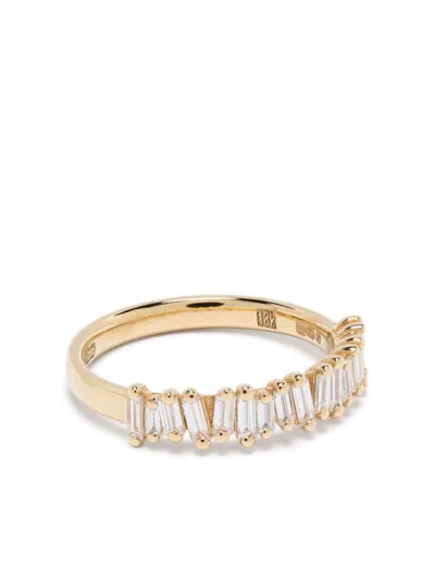 Suzanne Kalan 18k Yellow Gold Classic Diamond Ring