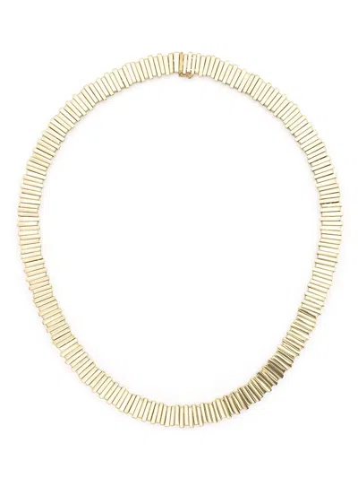 Suzanne Kalan 18k Yellow Gold Tennis Chain Necklace