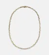 Suzanne Kalan 18kt Gold Tennis Necklace With Diamonds In Gold
