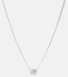 Suzanne Kalan 18kt White Gold Necklace With Diamonds In Gold