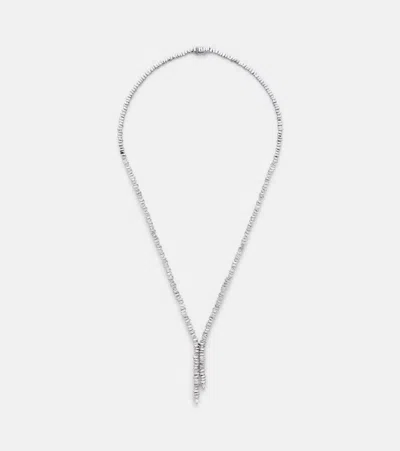 Suzanne Kalan 18kt White Gold Necklace With Diamonds