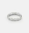 Suzanne Kalan 18kt White Gold Ring With Diamonds In Gold