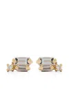 Suzanne Kalan 18kt Yellow Gold Bold Burst Diamond Stud Earrings In Gold