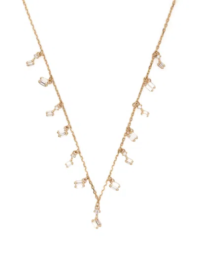 Suzanne Kalan 18kt Gelbgoldhalskette Mit Diamanten In Gold