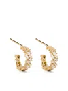Suzanne Kalan 18k Yellow Gold Classic Icon Diamond Hoop Earrings In Gold