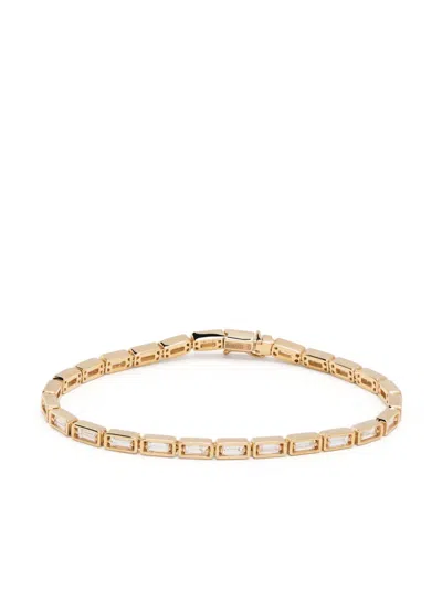 Suzanne Kalan 18-karat Gold Diamond Tennis Bracelet
