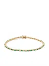 Suzanne Kalan 18kt Gelbgoldarmband Mit Edelsteinen In Green