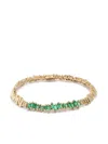 Suzanne Kalan 18kt New Id Gelbgoldarmband In Green