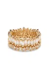 Suzanne Kalan 18kt Yellow Gold Fireworks Diamond Ring In Gold