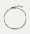 Suzanne Kalan Block-chain Medium 18kt Gold Bracelet In Gold