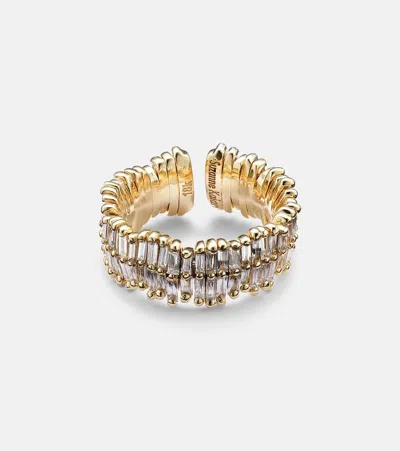 Suzanne Kalan Classic 18kt Gold Ring With Diamonds