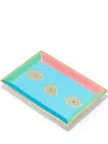 Suzanne Kalan Graphic-print Porcelain Tray In Nude