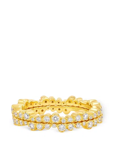 Suzanne Kalan Ivy Diamond Ring In Gold