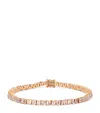 Suzanne Kalan Mini Rose Gold And Diamond Tennis Bracelet In Rose Gold