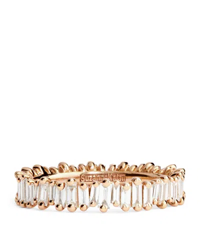Suzanne Kalan Rose Gold And Diamond Classic Eternity Ring