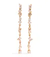 Suzanne Kalan Rose Gold And Diamond Classic Fireworks Sparkler Drop Earrings In Rose Gold