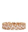 Suzanne Kalan Rose Gold And Diamond Shimmer Eternity Ring In Rose Gold