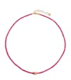 Suzanne Kalan Rose Gold And Spinel Infinite Beaded Necklace In Rose Gold
