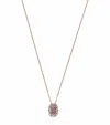Suzanne Kalan Rose Gold, Diamond And Sapphire One Of A Kind Necklace In Gold