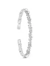 Suzanne Kalan 스파클러 다이아몬드 뱅글 브레이슬릿 In Silver
