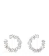 Suzanne Kalan White Gold And Diamond Classic Mini Hoops In White