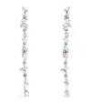 Suzanne Kalan White Gold And Diamond Classic Sparkler Drop Earrings In White