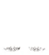 Suzanne Kalan White Gold And Diamond Frenzy Stud Earrings In White