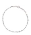 Suzanne Kalan White Gold And Diamond Sparkler Bracelet In White