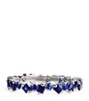 Suzanne Kalan White Gold And Sapphire La Fantasie Cosmic Eternity Ring In White