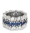 Suzanne Kalan White Gold, Diamond And Sapphire One Of A Kind Ring In Blue