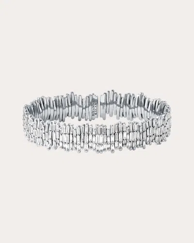 SUZANNE KALAN WOMEN'S CLASSIC DIAMOND TRIPLE-ROW CUFF BRACELET