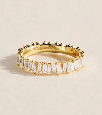 Suzanne Kalan Yellow Gold And Diamond Classic Eternity Ring
