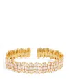 Suzanne Kalan Yellow Gold And Diamond Classic Fireworks Bangle In Gold