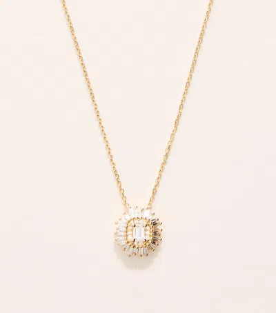 Suzanne Kalan Yellow Gold And Diamond One Of A Kind Flower Necklace