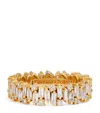 Suzanne Kalan Yellow Gold And Diamond Shimmer Eternity Ring In Gold