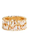 Suzanne Kalan Yellow Gold And Mixed Diamond Tech Ring Jackets In Gold