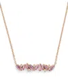Suzanne Kalan Yellow Gold, Diamond And Sapphire Frenzy Necklace In Gold