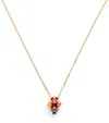 Suzanne Kalan Yellow Gold, Diamond And Sapphire La Fantasie Necklace In Gold
