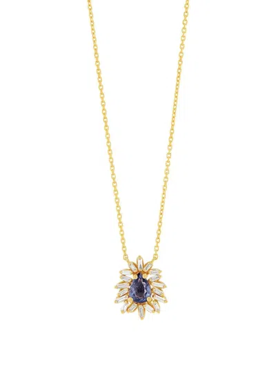 Suzanne Kalan Yellow Gold Diamond Necklace