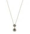 Suzanne Kalan Yellow Gold, Diamond, Sapphire And Opal One Of A Kind Necklace In Gold