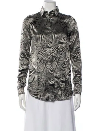 Pre-owned Suzanne Rae Animal Print Jacket In Multicolor