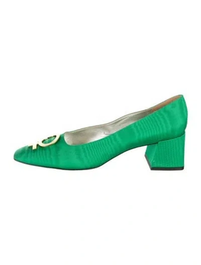 Pre-owned Suzanne Rae Pumps In Green