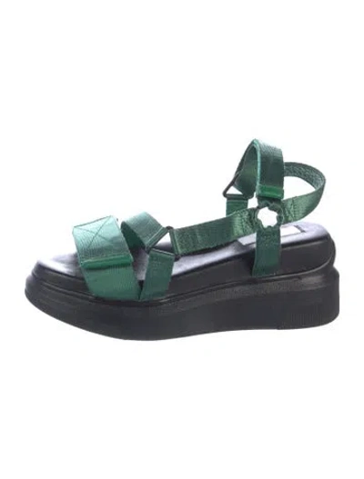 Pre-owned Suzanne Rae Sandals In Green