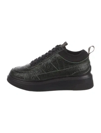 Pre-owned Suzanne Rae Sneakers In Green
