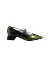 Suzanne Rae Women's Blixen Mary Jane Shoes - Narrow In Hologram In Multi